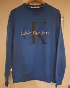 Bluza Kalvin Klein jeans niebieska rozmiar M