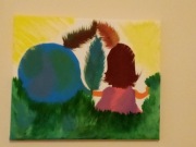 Świąteczne życzenia ziemia i ja 