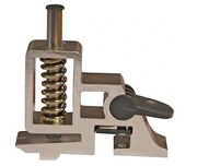 Dziurkacz biurkowy Leitz odcienie szarości i srebra