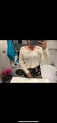 Sweterek crop top 