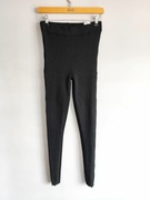 Legginsy czarne damskie z dziurami ozdobne Bershka nowe rozmiar M