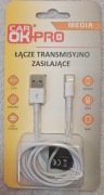 Łącze Transm.Zasilaj. Iphone/Ipad/Ipod Car Ok