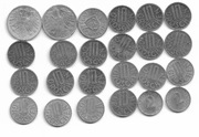 Aluminiowe monety Austrii od 1946 r