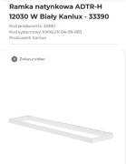 Blingo r 38w 12030w kanlux lampa 120x30 natynkowa podtynkowa