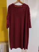 Sukienka damska bordowa 