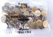 WOREK PILOTAŻOWY 10 groszy 10 gr 2019 MAŁY NAKŁAD 1 MLN