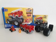 Mega Blocks Hot Wheels Monster Truck straż pożarna klocki konstrukcyjne