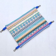 (M) Prostokątny hamak dla świnki morskiej, szynszyli, szczura. Szlaczki