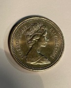 Moneta 1 funt brytyjski z 1983 roku- rzadkość z błędem