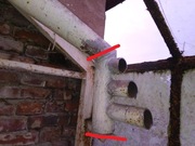 Rozdzielacz Rura stalowa fi 114mm 11,4cm na 76mm element rury - 1 szt