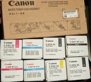 C-EXV 34 CMYK * zestaw 8 tonerów + pojemnik do Canon iR-ADV C20XX C22XX