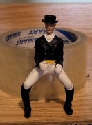 Schleich jeździec dżokejka figurka model wycofany