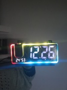 Zegar LED projektor