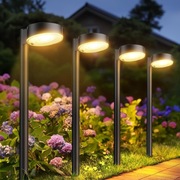 Nowoczesne Solarne Lampy Ogrodowe LED Minimalistyczny Design