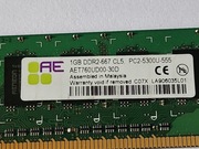 Pamięć RAM DDR2 667MHZ 1GB