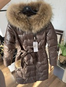 Kurtka zimowa płaszcz Liza Bruce S brązowa prezent