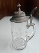 Dzbanek kufel gęsi PRL antyk