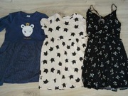 3 SUKIENKI R. 128/134