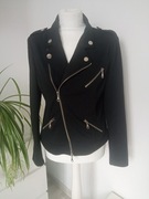 Classic Tricot damska ramoneska czarna żakiet kurtka r M