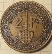 Monako 2 Franki 1924