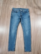Jeansy męskie Levis skinny 30