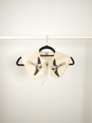 Ręcznie drukowany kołnierzyk z jaskółką