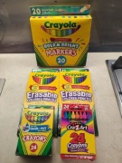 Crayola zestaw kredek i mazaków 