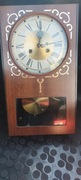 Zegar scienny drewniany