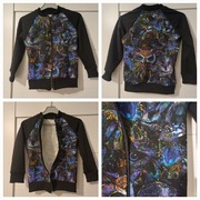 Nowy sweterek bomberka zapinana na zamek sowy rozmiar 104