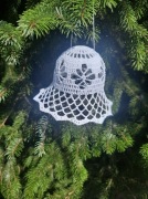 dzwonki ozdoba choinkowa zestaw 4 szt