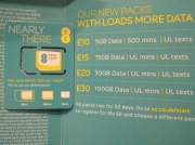 Aktywna karta SIM EE UK angielska +9GBP roaming PL 