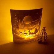 WESOŁYCH ŚWIĄT - ozdoba (PLA) - DRUK3D