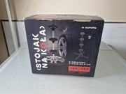 Stojak do Przechowywania Opon Aluminiowy Kufieta Wieszak Regał