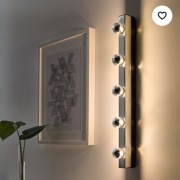 Ikea Musik lampa plus 4 żarówki Sillbo led E14