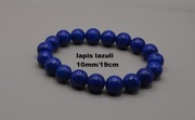 Bransoletka lapis lazuli 10 mm/19 cm