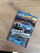 Ford Escort rs1600 silver  fast furious Brian   HOT WHEELS 1:64 