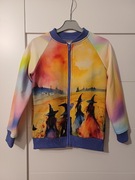 Nowy sweterek bomberka zapinana na zamek rozmiar 128