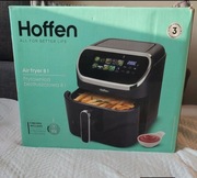 Frytkownica AIR FRYER Hoffen czarna Duża 8l Dotykowy Wyświetlacz moc 2000W