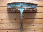 Konsola stolik w stylu barokowym 45 cm x 23 cm x 40.5 cm.