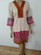 tunika orientalna sukienka indyjska r. S ZENIYA