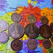 5 marek Katedra , 1/2 marki srebrne, ładny zestaw !