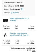 Trenażer interaktywny WAHOO KICKR Core v2
