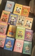 Zestaw Klocków Różne, Zwierzaki, Mario, Pokemon, Hello Kitty, Spongebob