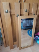 Wieszak dębowy do przedpokoju 