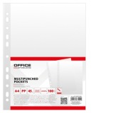 przezroczyste koszulki na dokumenty A4 krystaliczne 100 sztuk