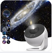 Projektor gwiazd nieba planet lampka nocna dla dzieci 12 wkładów 