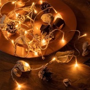 LAMPKI CHOINKOWE 10M 100LED BIAŁY WEWNĘTRZNE