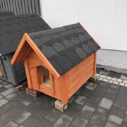 Buda dla psa mała M ocieplona ocieplana SOLIDNA MASYWNA