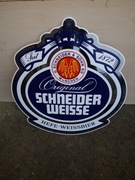 REKLAMA - SZYLD PIWO  SCHNEIDER WEISSE -MONACHIUM 