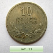 Węgry - 1915 - 10 filler